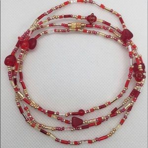 Red waist chain